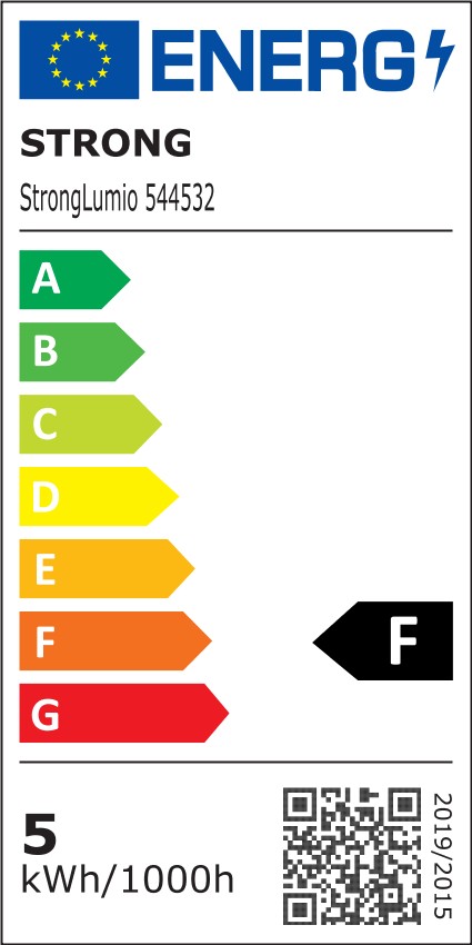 Strong Led pásik COB 24V, 5W/m, 8mm, Biela – Obrázok 5