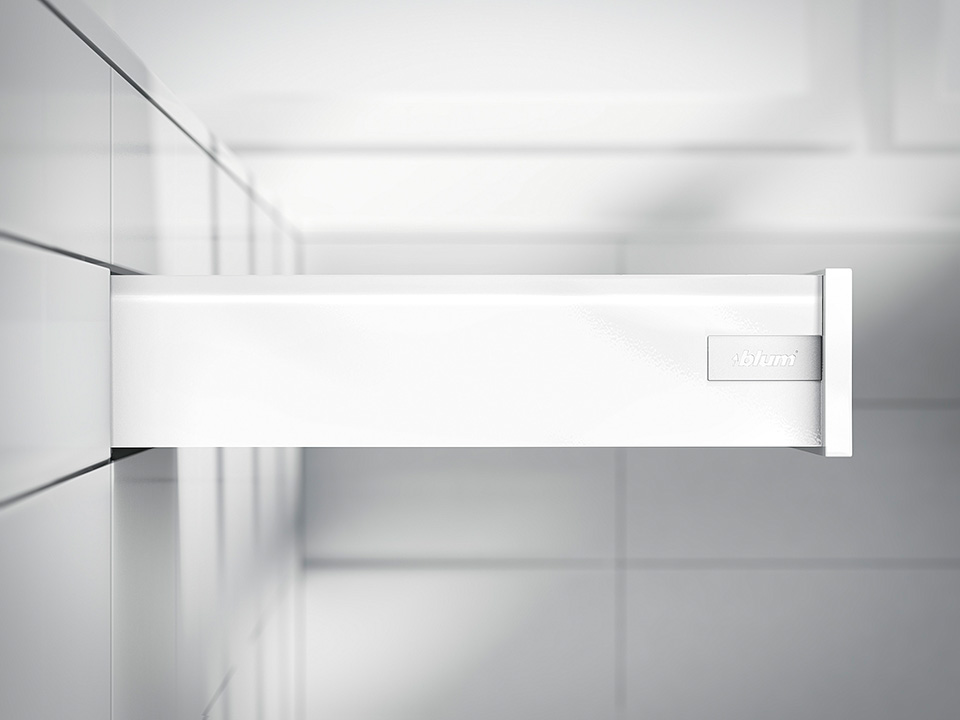 BLUM Antaro, zásuvka K, Blumotion/TOB, biela